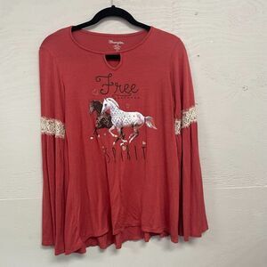 Wrangler Brand Free Spirit Shirt, Size XXL